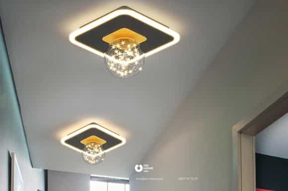 Đèn ốp trần hình thoi đẹp