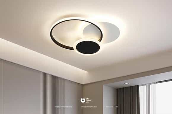 Đèn ốp trần đơn giản