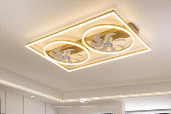 Đèn ốp trần đồng Led đẹp