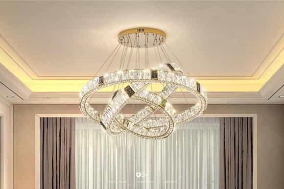 Đèn chùm pha lê cao cấp