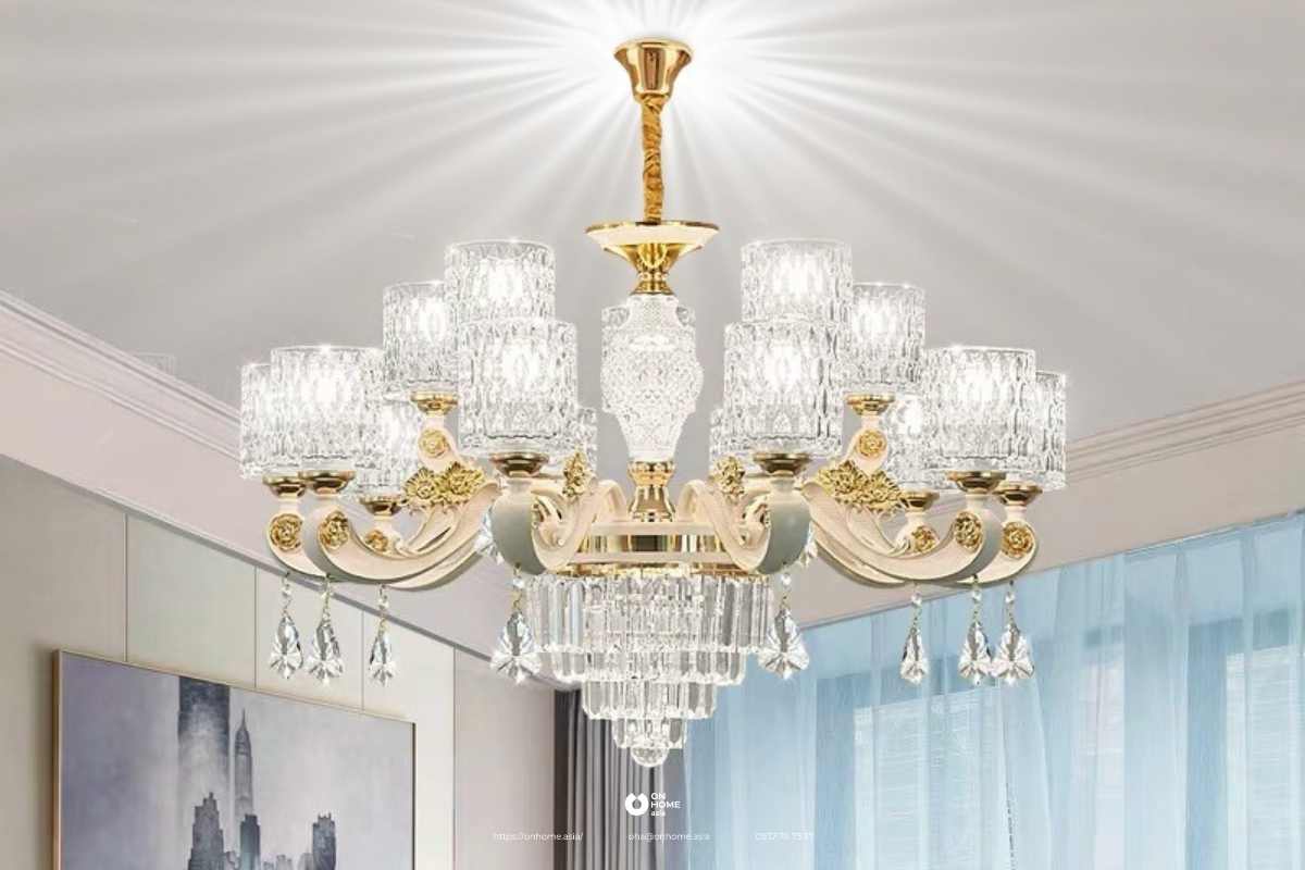 Đèn chùm pha lê