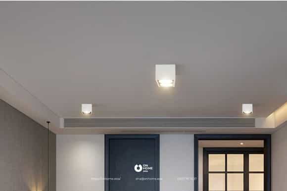 Đèn downlight vuông nổi