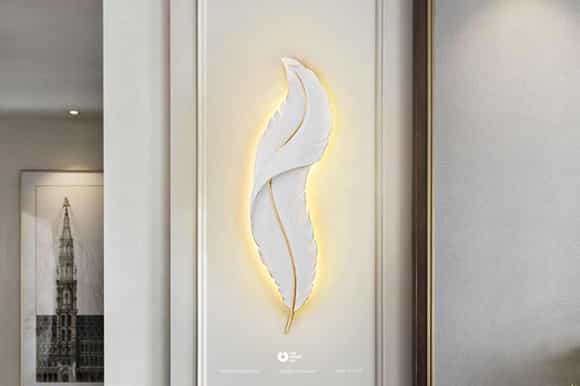 Đèn tường hình chiếc lá