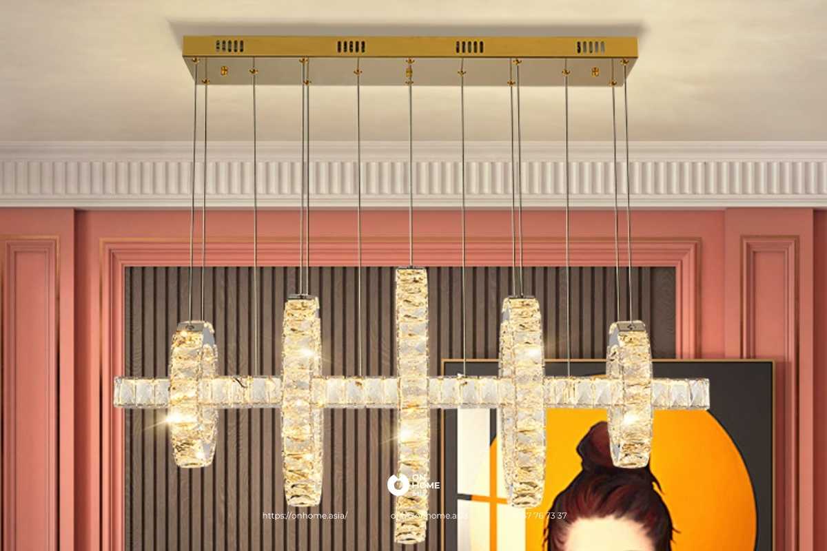 Đèn thả pha lê cao cấp