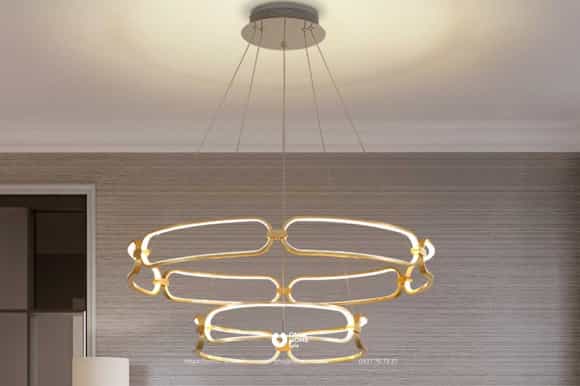 Đèn thả thông tầng đẹp