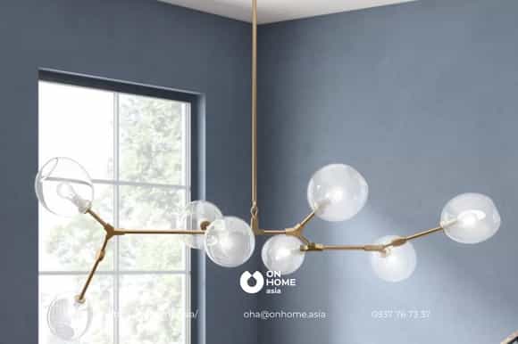 Đèn thả trang trí phòng khách tinh tế