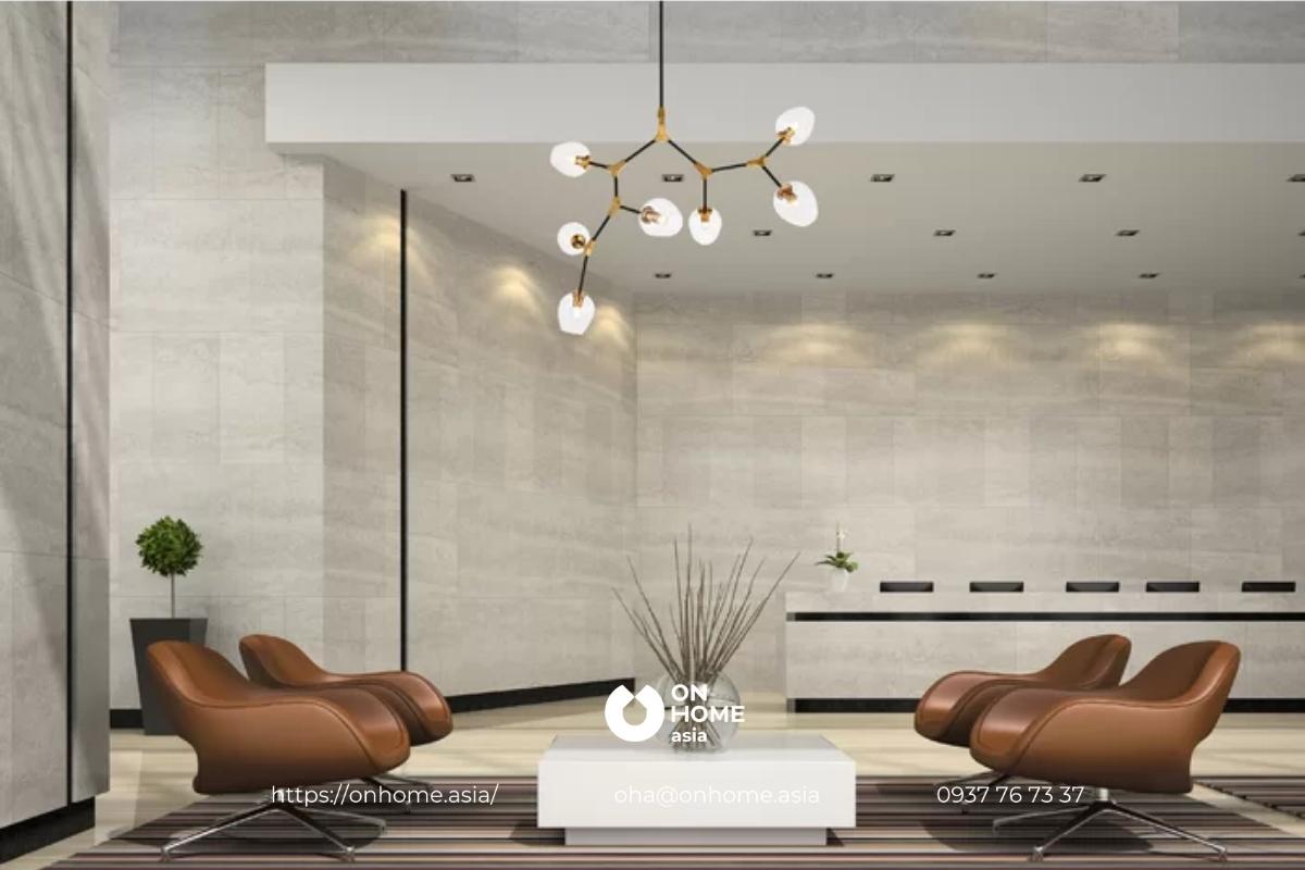 Đèn thả trang trí phòng khách lạ mắt