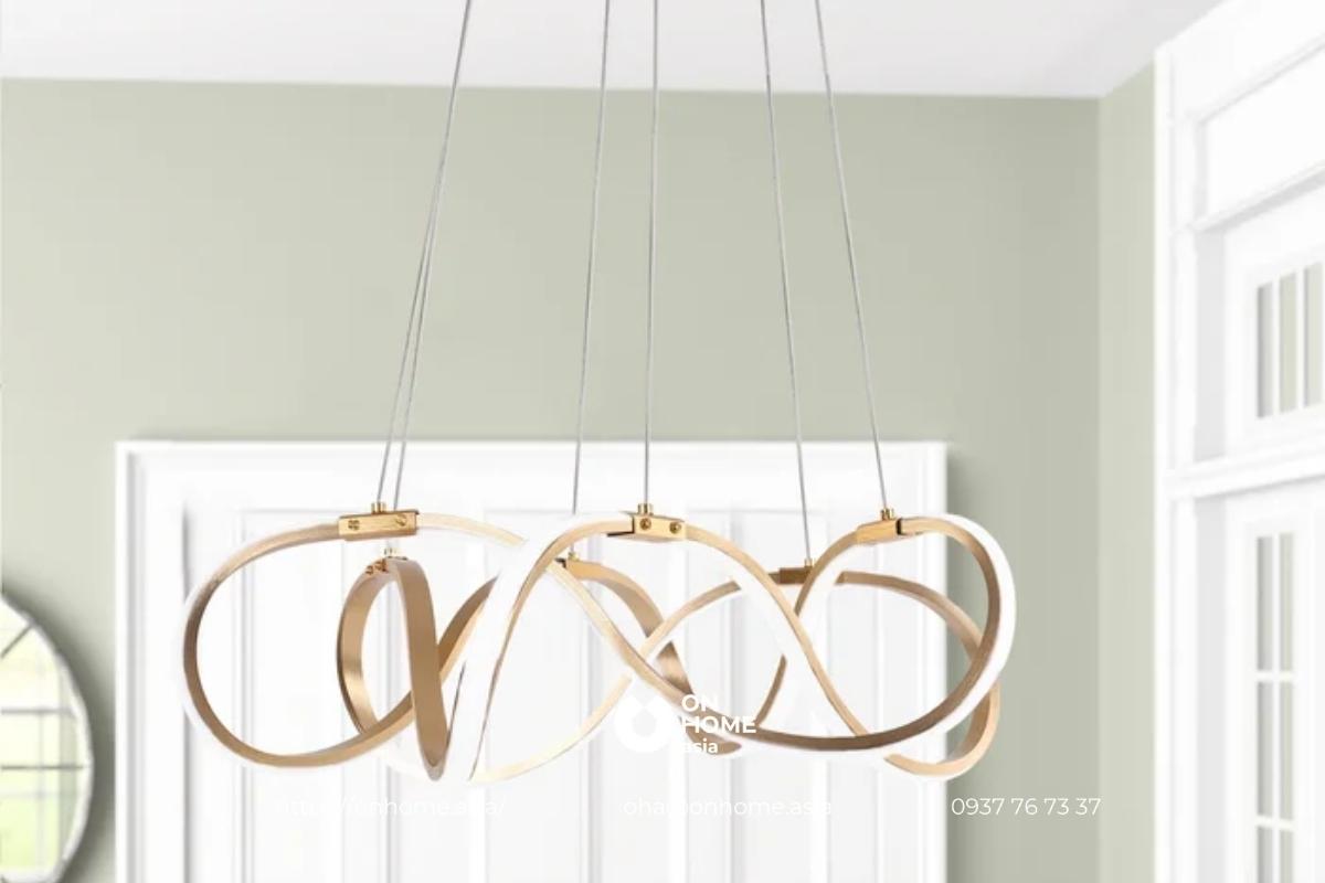 Đèn thả cao cấp trang trí phòng khách sang trọng&nbsp;