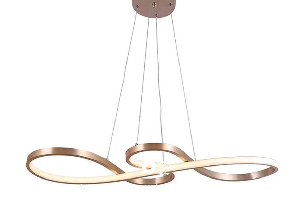 Đèn thả trần trang trí phòng khách ấn tượng