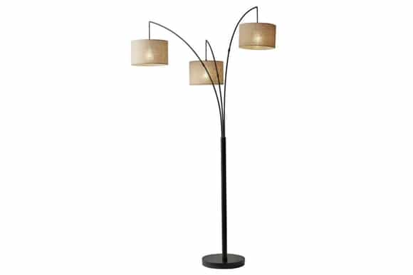 Đèn cây trang trí phòng khách thanh lịch