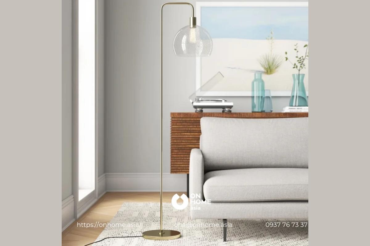 Đèn cây phòng khách hiện đại, tinh tế