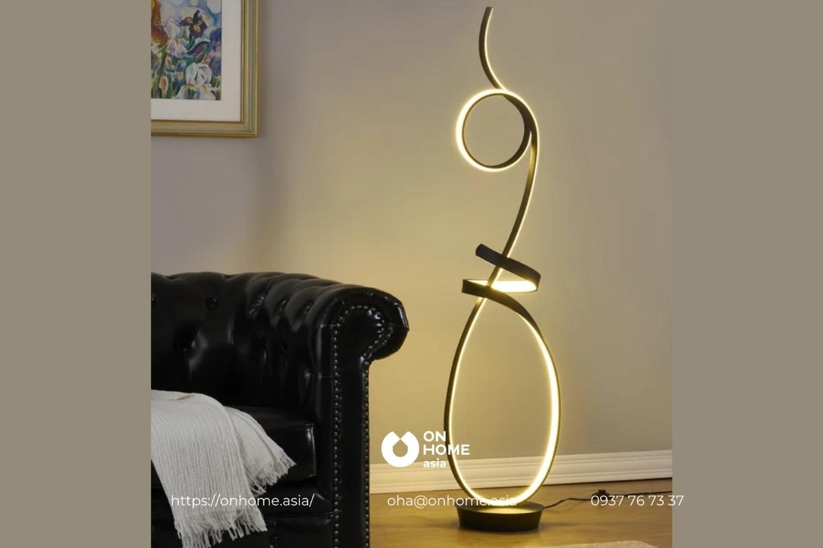 Đèn cây phòng khách đẹp
