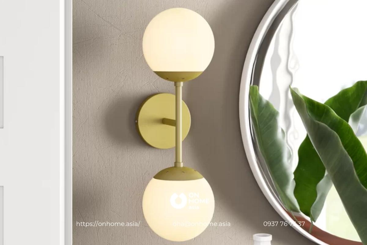 Đèn gắn tường trang trí phòng khách đẹp