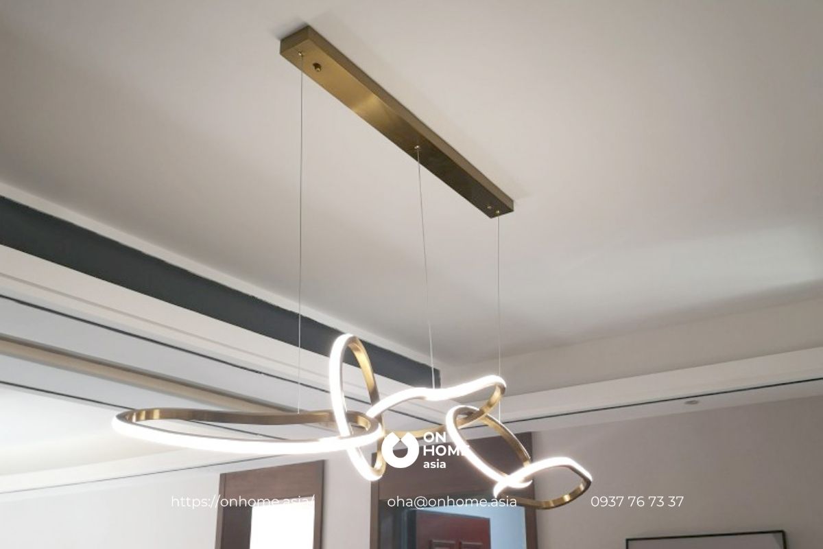 Đèn thả trang trí phòng khách cao cấp