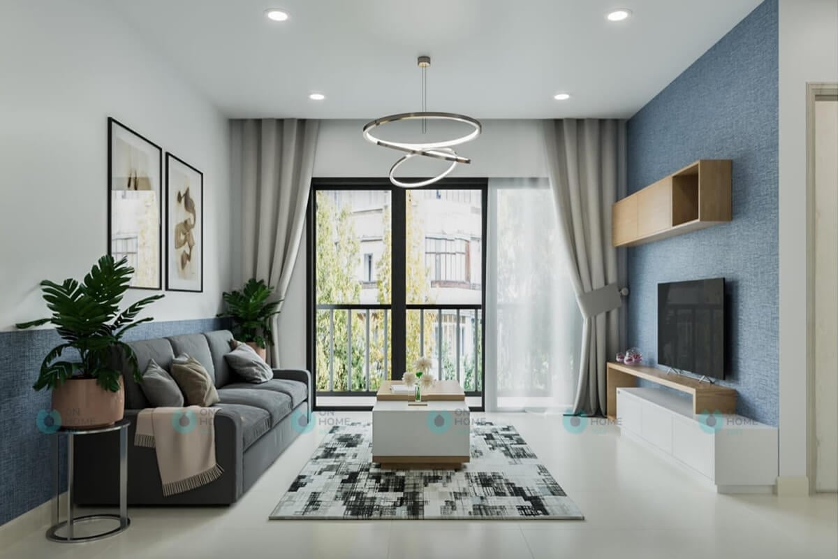 Chào mừng đến năm 2024 với thiết kế phòng khách chung cư đẹp như mơ. Tận hưởng không gian sống tươi mới với những chi tiết thiết kế hiện đại và sáng tạo. Thiết kế phòng khách chung cư giúp tăng tính khả thi và thẩm mỹ của không gian sống, mang lại sự thoải mái và tiện nghi cho gia đình bạn.