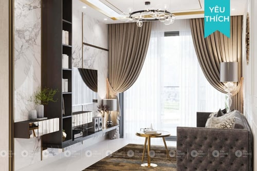 Nội thất bàn ăn căn hộ 2 phòng ngủ