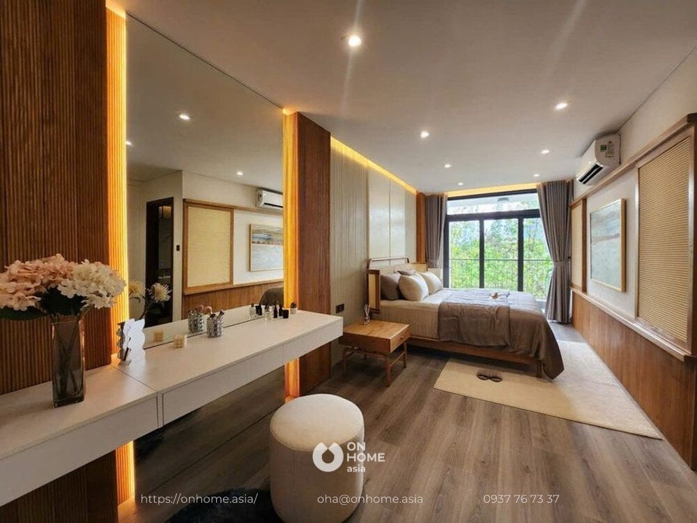 Nội thất nhà mẫu của nhà phố shophouse 4 tầng tại Artisan Park Bình Dương