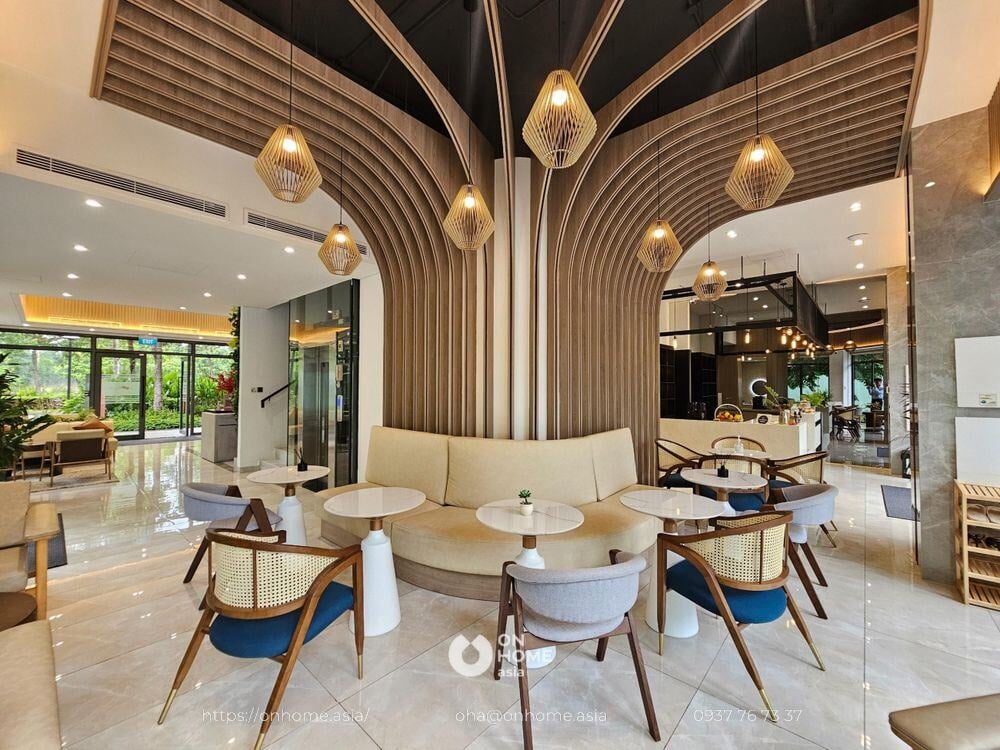 Nội thất nhà mẫu của nhà phố shophouse 4 tầng tại Artisan Park Bình Dương