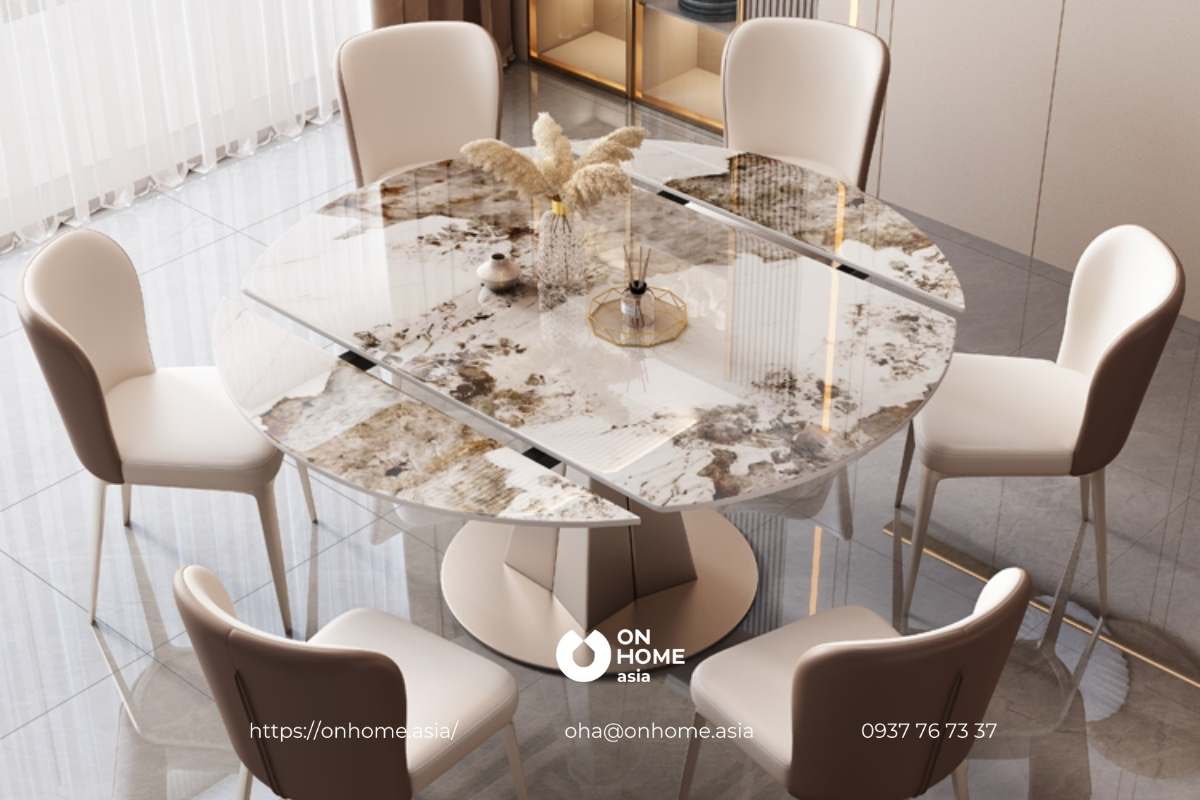 Bàn ăn tròn đẹp