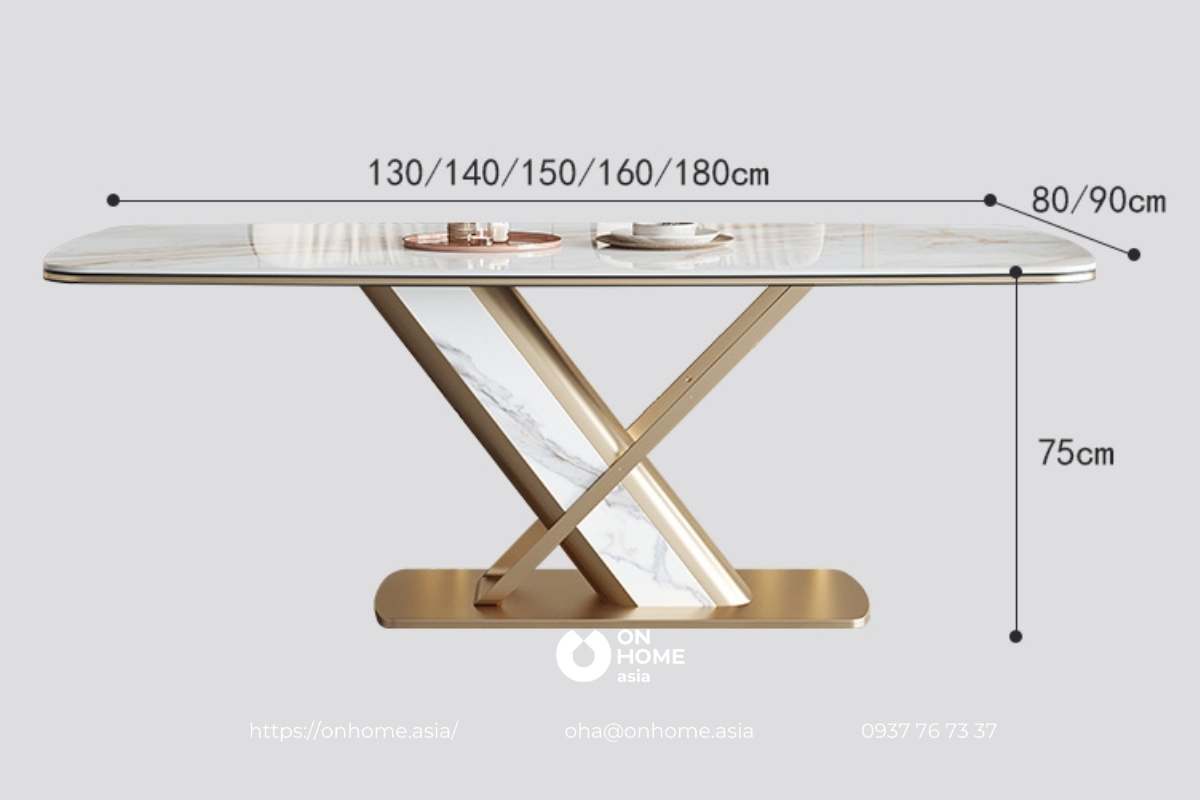 Bàn ăn thiết kế lạ mắt, cao cấp nhập khẩu