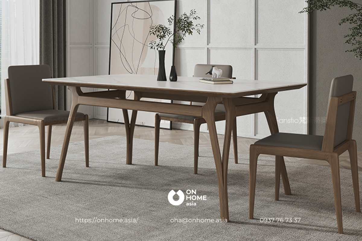 Bàn ghế ăn gỗ Óc Chó cao cấp