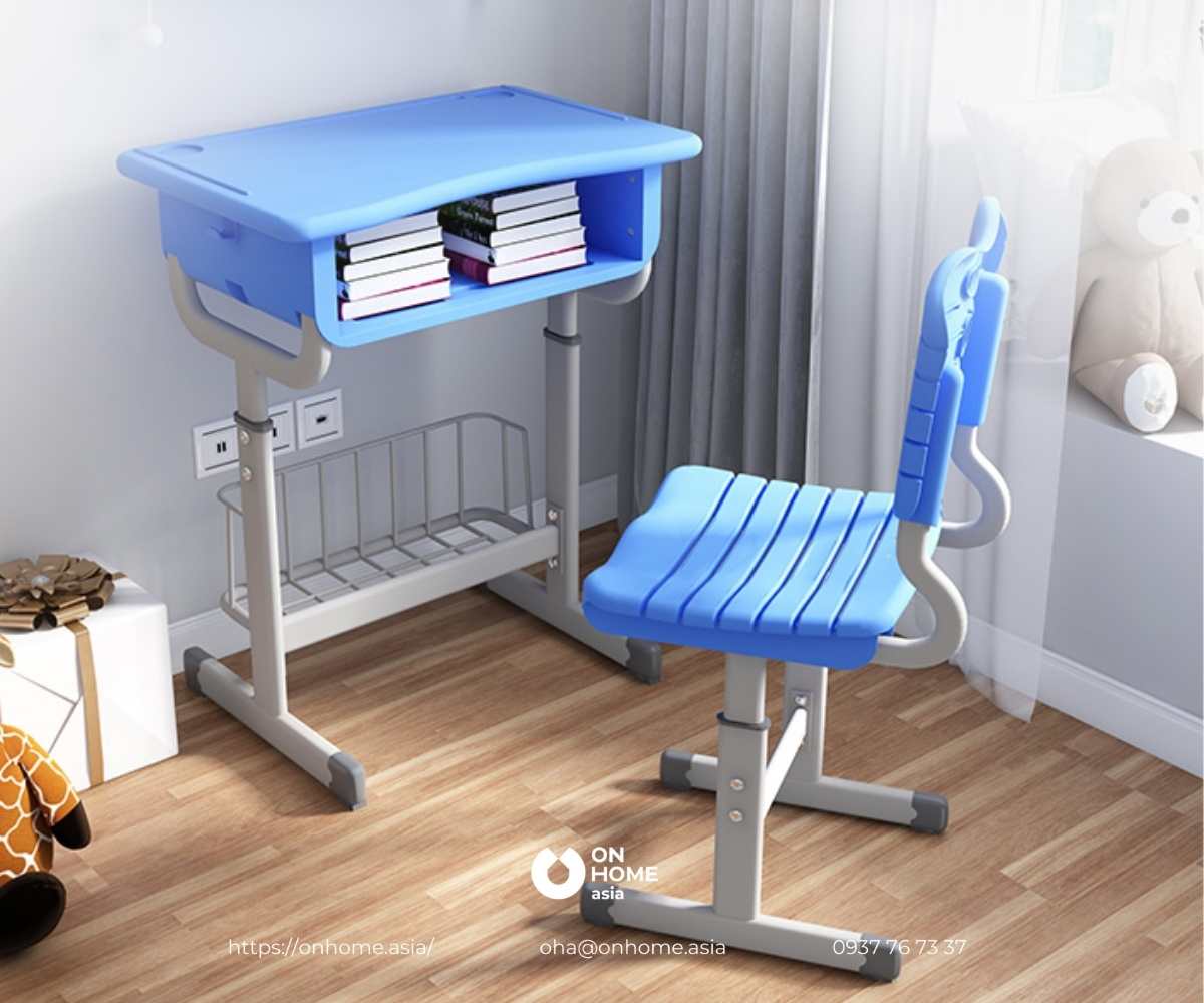Bàn học cho trẻ em thiết kế đa năng nhỏ gọn