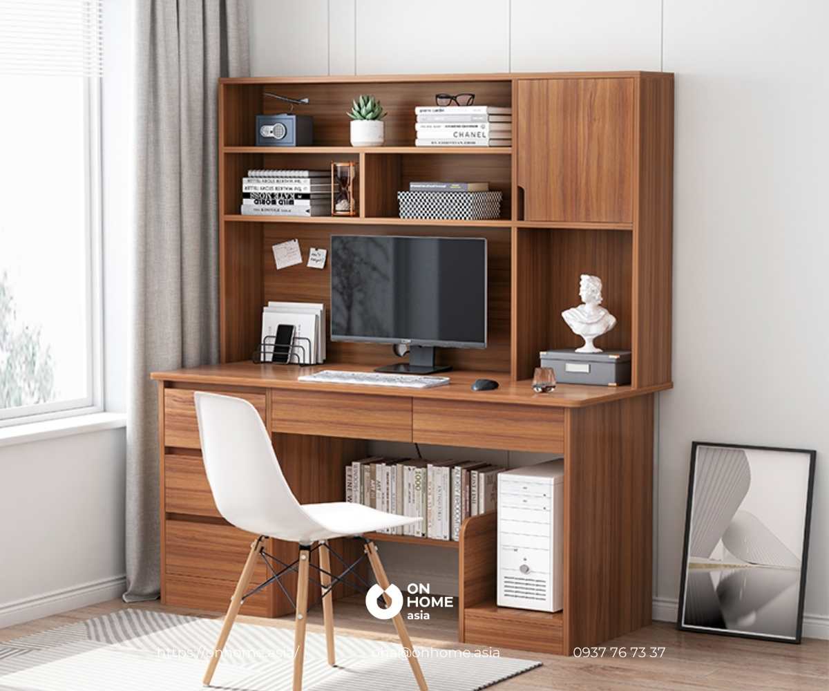 Bàn học gỗ đa năng