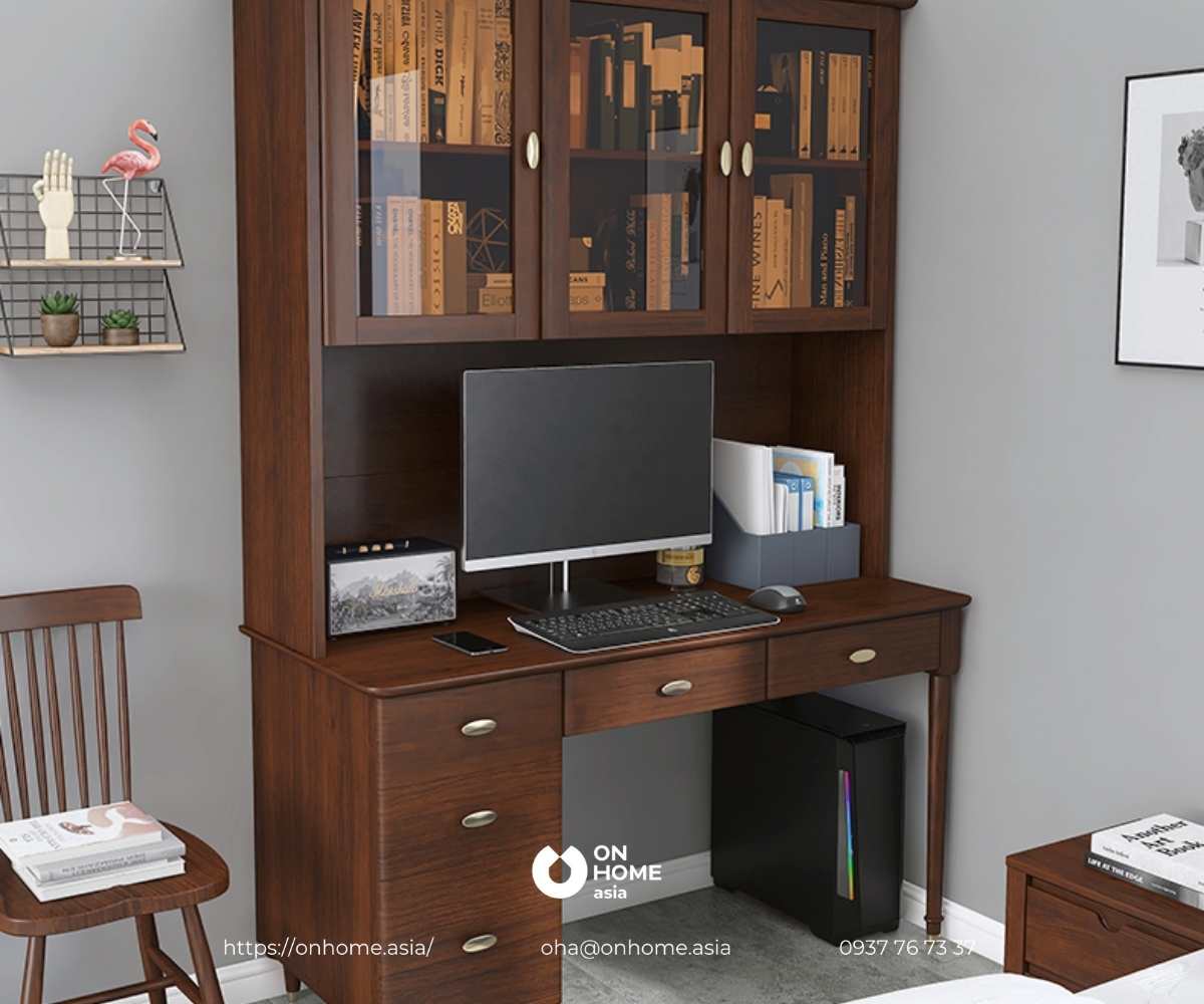 Bàn học gỗ cao cấp nhập khẩu