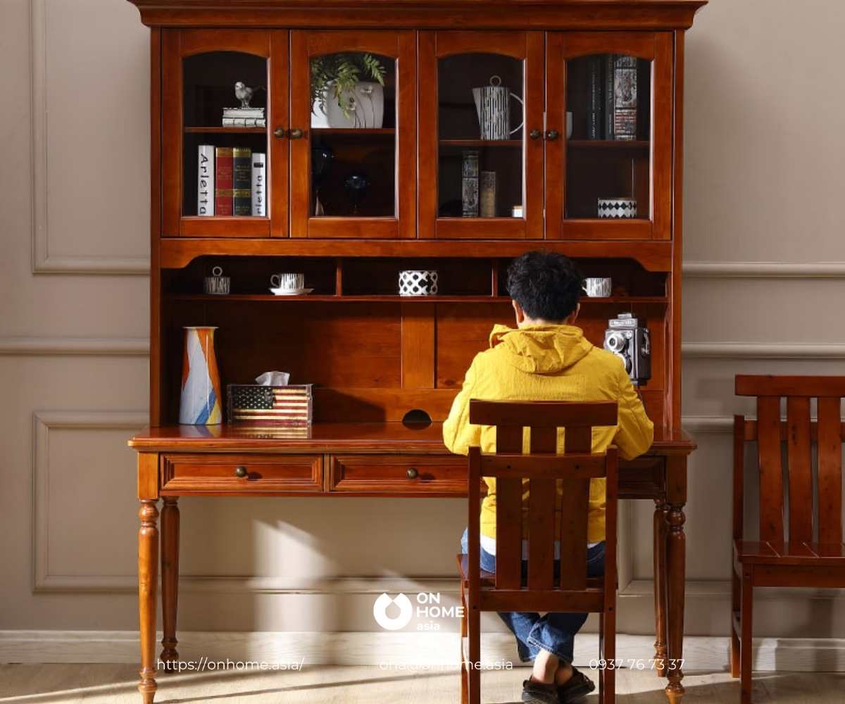 Bàn học gỗ cho bé đẹp