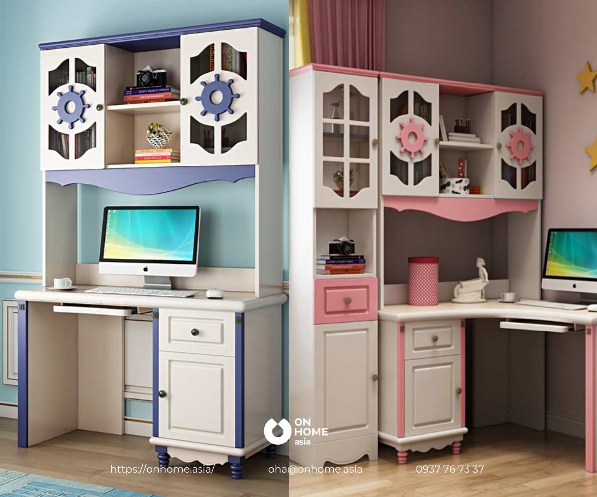 Bàn ngồi học cho bé trai cao cấp