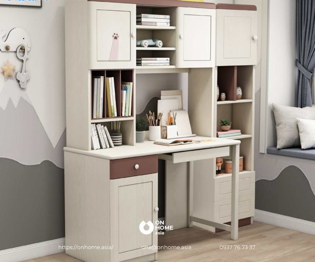 Bàn học cho bé gái cấp 2