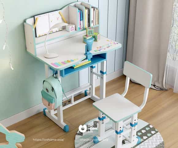 Bàn học đẹp cho bé gái 6 tuổi