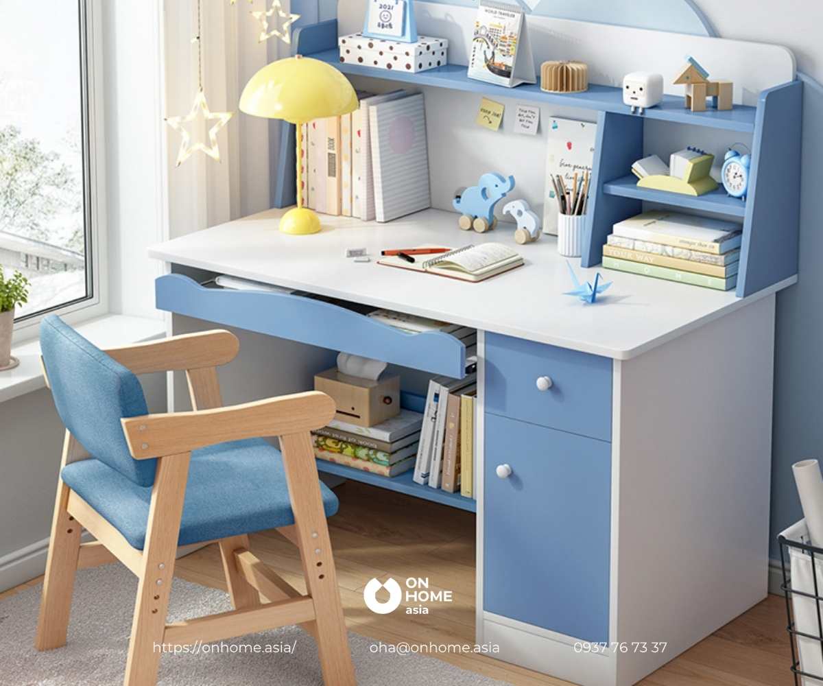 Bộ bàn học cho bé trai cao cấp nhập khẩu