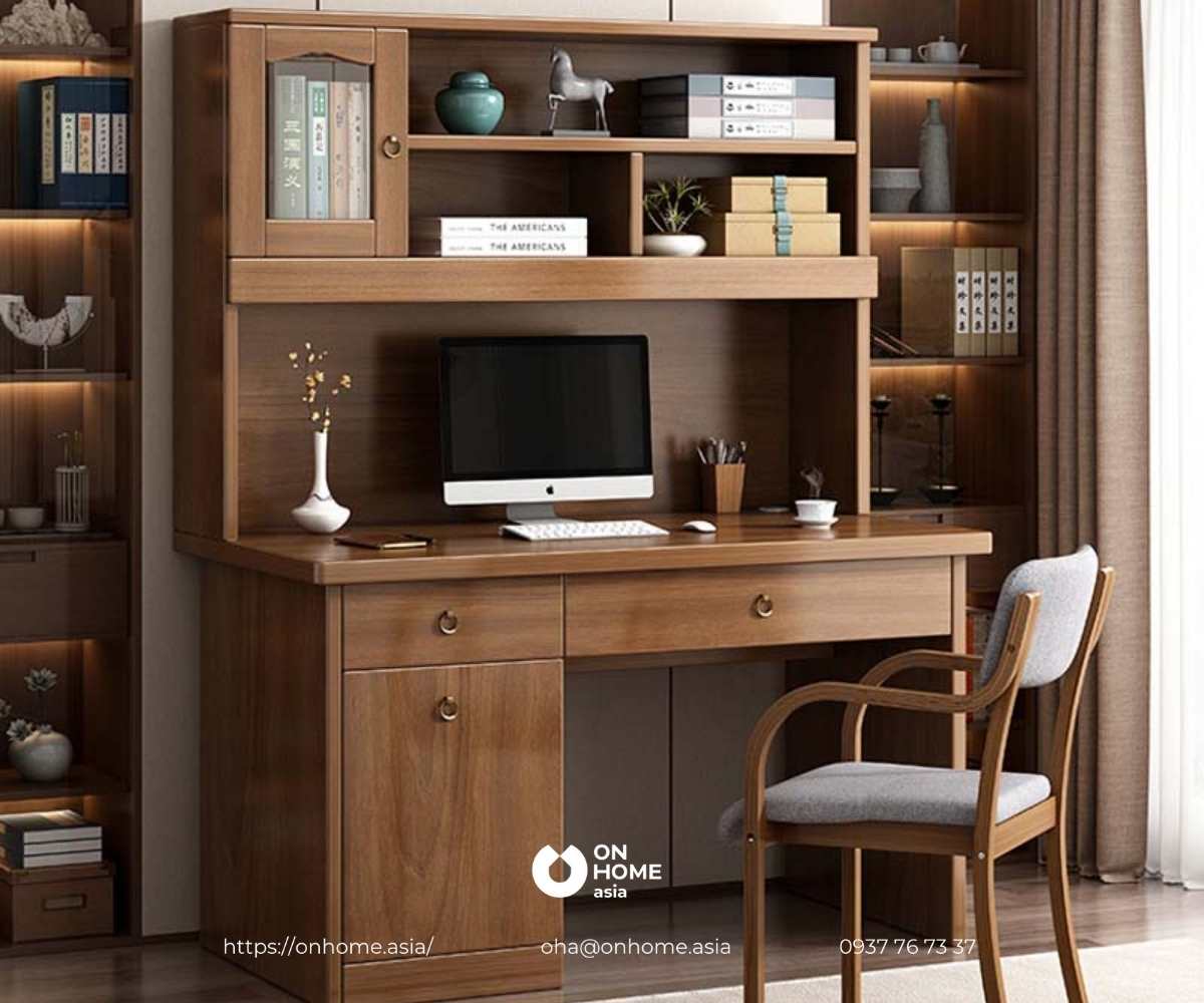 Bàn học trẻ em bằng gỗ tự nhiên cao cấp