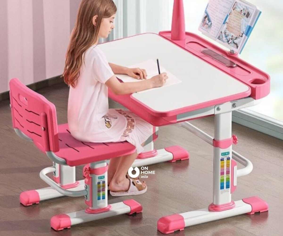 Bộ Bàn Học Thông Minh Chống Gù Lưng Kachi Mk102