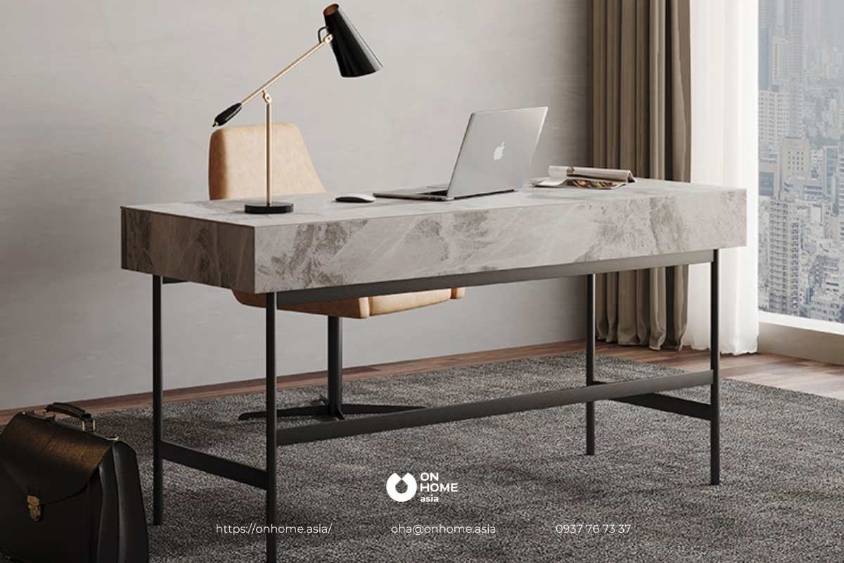 Bàn làm việc sang trọng nhỏ gọn