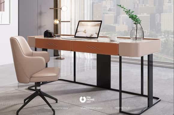 Bàn làm việc cao cấp hiện đại