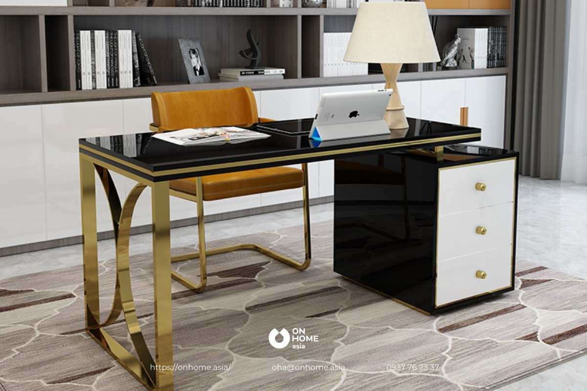 Bàn làm việc sang trọng đẹp mắt