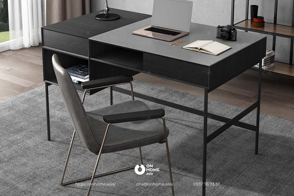 Bàn làm việc thiết kế đơn giản