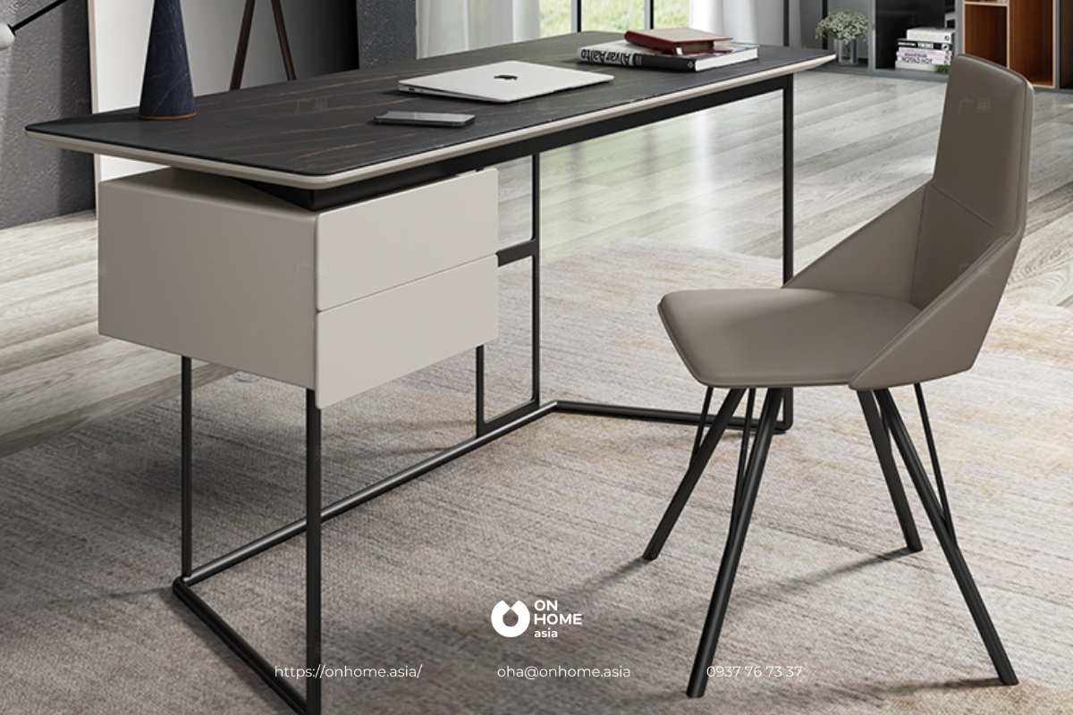 Bàn làm việc nhỏ gọn, hiện đại