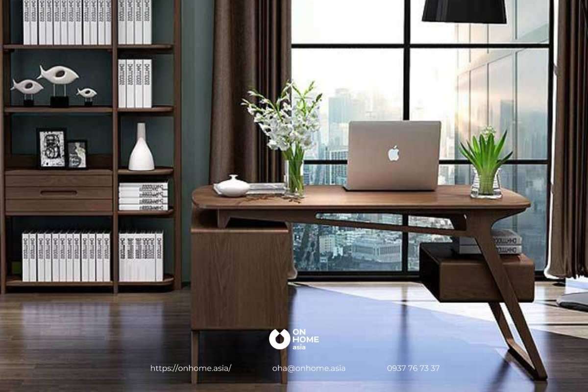 Bàn làm việc gỗ đẹp