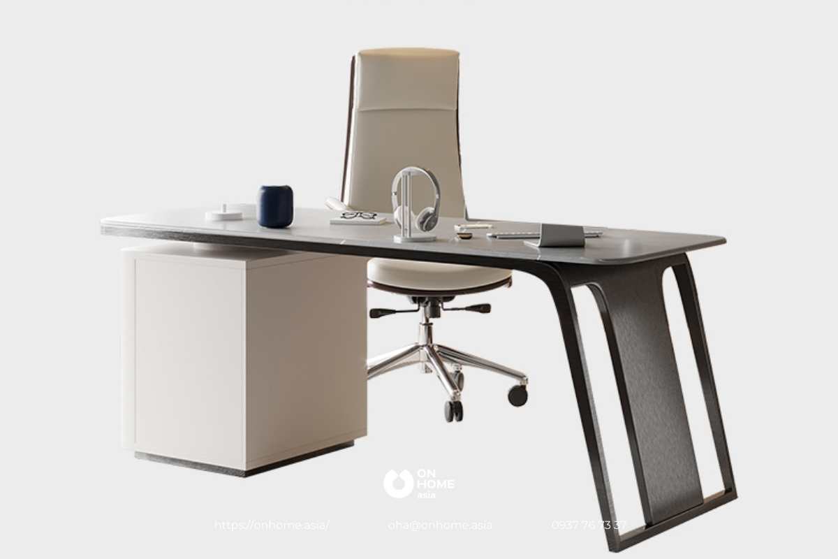 Bàn làm việc văn phòng chân sắt