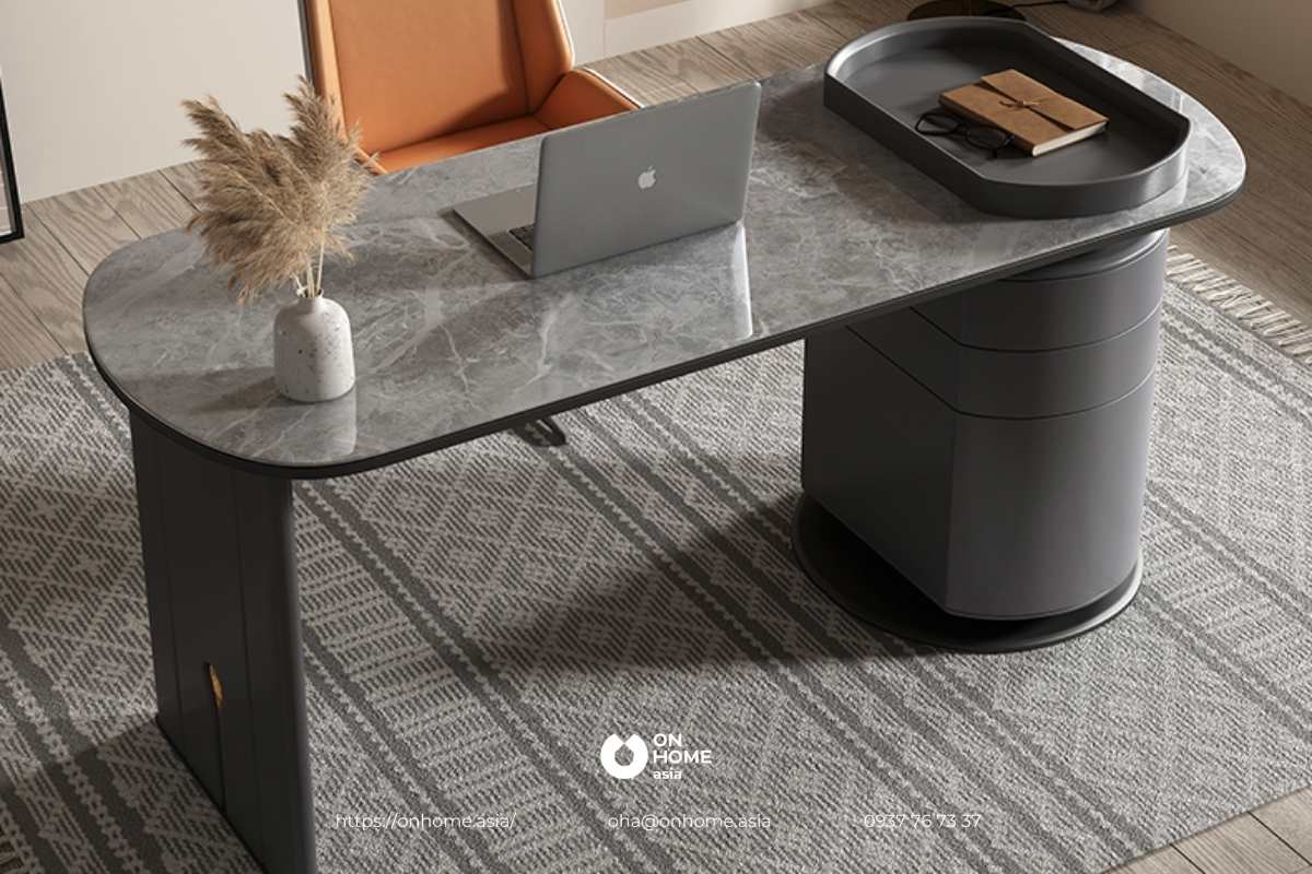 Bàn làm việc gỗ công nghiệp thiết kế đẹp mắt