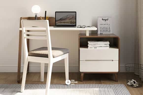 Bàn làm việc gỗ nhỏ gọn cao cấp