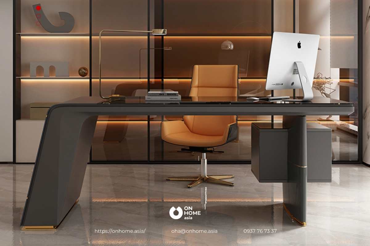 Bàn làm việc giám đốc sang trọng