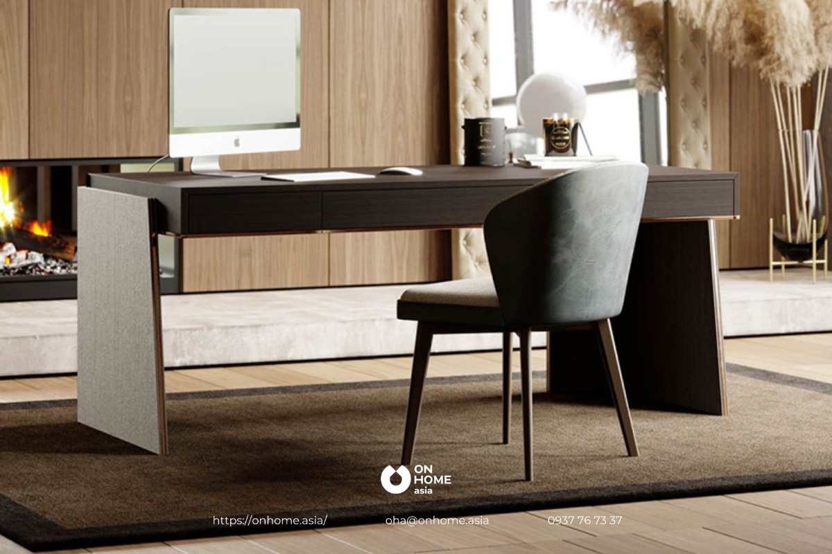 Bàn làm việc gỗ công nghiệp đẹp