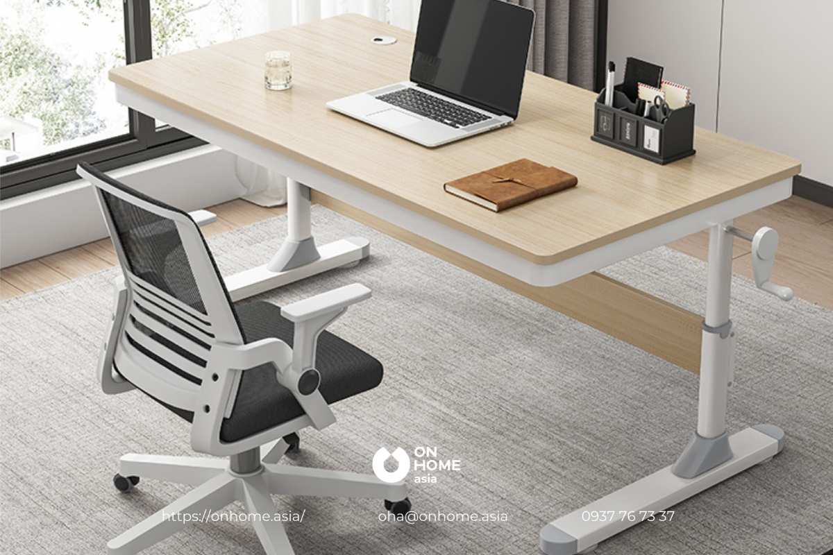 Bàn làm việc đa năng nâng hạ chiều cao