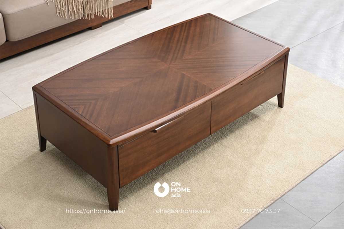 Bàn trà gỗ Óc Chó đẹp