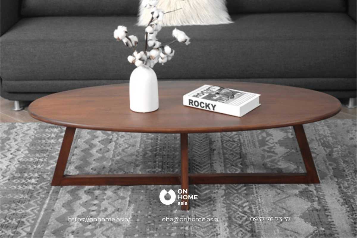 Bàn trà gỗ hình chữ nhật&nbsp;