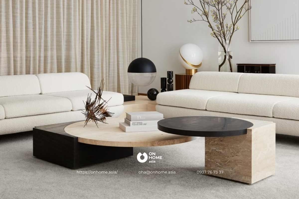 Bàn trà thiết kế lạ mắt